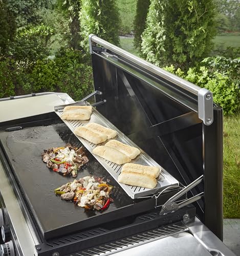 WEBER GRIDDLE SLATE 36IN WRMING RCK/RSTNG TRAY - Grill Parts America