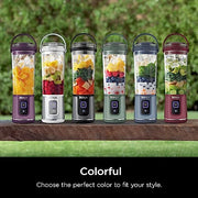 Ninja BC151EM Blast Portable Blender, Cordless, 18oz. Vessel, Personal Blender-for Shakes & Smoothies, BPA Free, Leakproof-Lid & Sip Spout, USB-C Rechargeable, Dishwasher Safe Parts, Forest Green - Grill Parts America