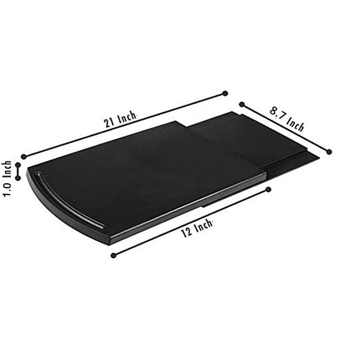 HauSun Handy Sliding tray Sliding Tray Mat for Coffee Maker,Kitchen Appliance Moving Caddy,Countertop Stoage for Air Fryer, Blender, Stand Mixer,Food Processors,2 Sets - Grill Parts America
