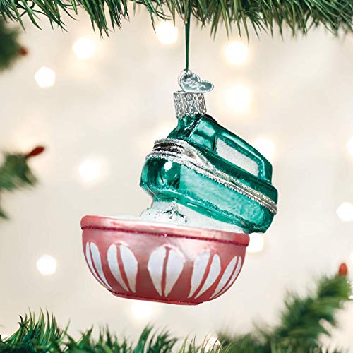 Old World Christmas Glass Blown Ornament Hand Mixer (32294) - Grill Parts America