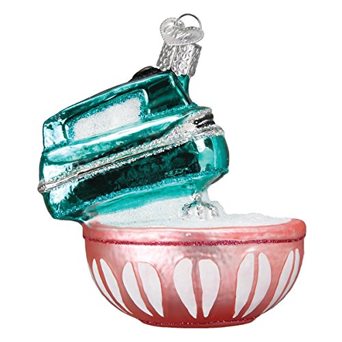 Old World Christmas Glass Blown Ornament Hand Mixer (32294) - Grill Parts America