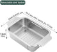 ZDRongZhen Kitchen Supply-Over The Sink Stainless Steel Retractable Kitchen Sink Basket -Wash Vegetables and Fruits, Drain Pasta and Dry Dishes,Extendable (Medium Silver) - Grill Parts America