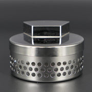 QUBE BBQ Smoker Box - Barbecue Grilling Accessories, Add Smokey BBQ Flavor on Gas Grill or Charcoal Grills with This Stainless Steel Smoker Box - Grill Parts America