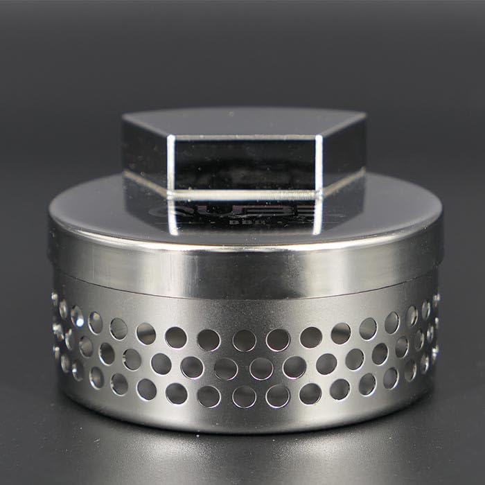 QUBE BBQ Smoker Box - Barbecue Grilling Accessories, Add Smokey BBQ Flavor on Gas Grill or Charcoal Grills with This Stainless Steel Smoker Box - Grill Parts America