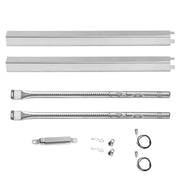 Grill Rplacement Parts for Charbroil Performance 2 Burner 463655421 463655621, 463655021, 5 Burner 463448021, 4 Burner 463354021, G325-0002-W1 Heat Plate, G327-2100-W1 Burner, Igniter, Crossover Tube - Grill Parts America