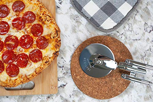 Star Trek: The Original Series USS Enterprise NCC-1701 Pizza Cutter - Grill Parts America