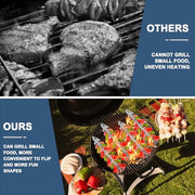 Unique Kabob Skewers for Grilling Rack - BBQ Accessories Grill Stand Tool Mens Gift, Vegetable Barbecue Holder for Christmas Dad Gift Idea, Gift for Fathers Day, Valentines, Birthday, Stocking Stuffer - Grill Parts America