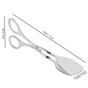 Leopacat Bread tongs, Thickening Food Serving Tongs, Multipurpose Gripper Catering Tongs Stainless Steel Buffet Utensils Mini Clip Salad Steak Vegetables Scissor Handles for Kitchen Cooking Party - Grill Parts America
