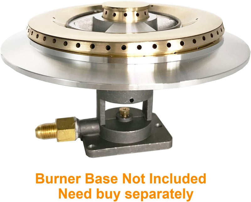BBQ Grill Side Burner Head Replacement Parts for Single and Double Side Burner from Blaze, Sunstone, Summerset, Jenn Air Use with Both LP & NG Gas