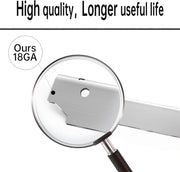 Stainless Steel Grill Heat Plate Shield Burner Cover Heat Tent Flame Tamer, BBQ Gas Grill Replacement Parts for Dyna-Glo 3 Burner Open Cart Propane DGC310CNP-D, DGC310BNP-D, 13 7/10 × 3 1/5”