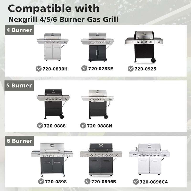 Grill Heat Plates Replacement Parts for Nexgrill 720-0830H