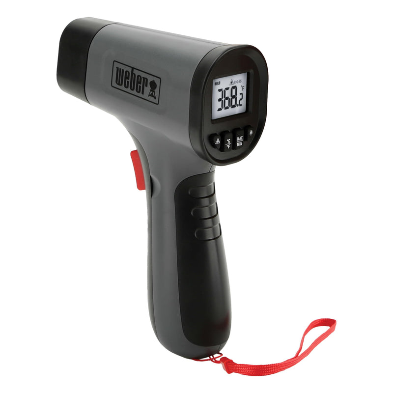 Weber Griddle Infrared Thermometer, Black, Wireless Digital Meat Thermometer for Grilling - Grill Parts America