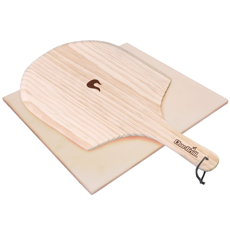 Char-Broil 140 787 - Rectangular Pizza Stone Kit. - Grill Parts America