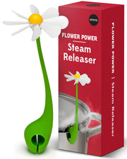 NEW!!! Flower Power Steam Releaser By OTOTO - Fun Kitchen Gadgets - Spinning Flower Lid Holder On Pot & Lid Lifter - Cool Kitchen Gadgets - Cute Gifts for Women, Ototo Kitchen Accessories Gadgets - Grill Parts America