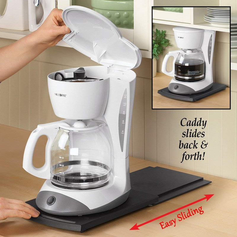 HauSun Handy Sliding tray Sliding Tray Mat for Coffee Maker,Kitchen Appliance Moving Caddy,Countertop Stoage for Air Fryer, Blender, Stand Mixer,Food Processors,2 Sets - Grill Parts America