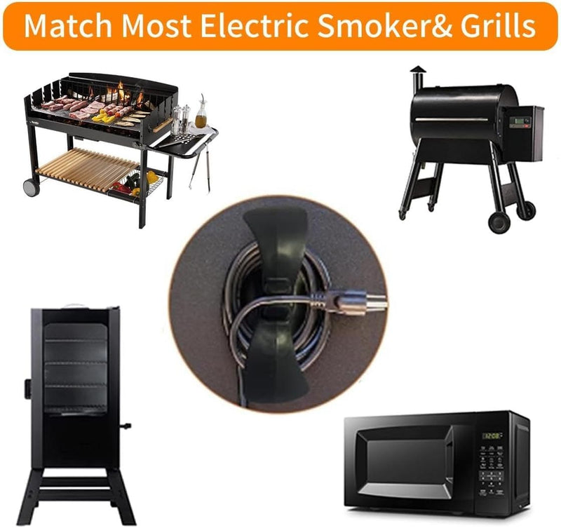 Magnetic Smoker Cord Holder, Universal Wood Pellet Grill Smoker Cord Organizer for Traeger/Z Grills/Pit Boss/Cuisinart/Damniss, Wood Pellet Grill Smoker Accessories - Grill Parts America