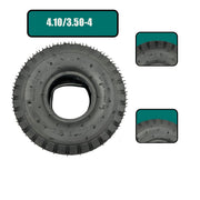 Risetosun 4.10-4 patio tire with inner tube set, 4.10/3.50-4 replacement tire and tube