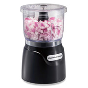 Hamilton Beach Electric Vegetable Chopper & Mini Food Processor, 3-Cup, 350 Watts, for Dicing, Mincing, and Puree, Black (72850) - Grill Parts America