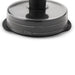 Weber Hamburger Press, for uniform burger patties, for preparing 200 & 120g patties, removable handle for easy storage, dishwasher safe - Black (6400) - Grill Parts America