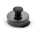 Weber Hamburger Press, for uniform burger patties, for preparing 200 & 120g patties, removable handle for easy storage, dishwasher safe - Black (6400) - Grill Parts America