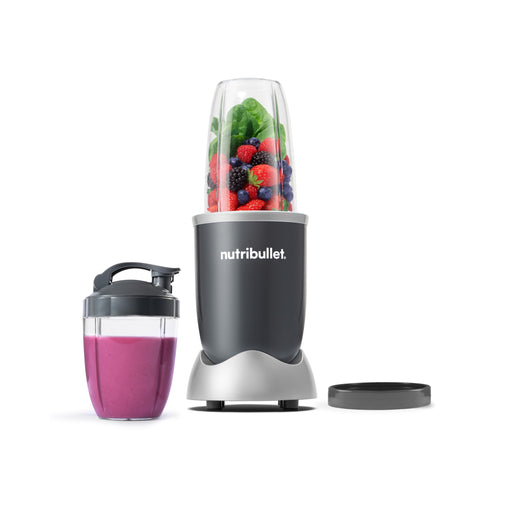 nutribullet Personal Blender for Shakes, Smoothies, Food Prep, and Frozen Blending, 24 Ounces, 600 Watt, Gray, (NBR-0601) - Grill Parts America