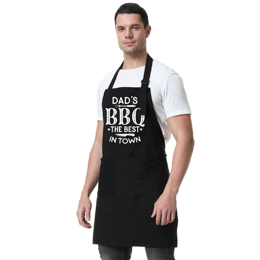 Fairy's Gift Funny Dad Apron, Grill Apron for Dad, BBQ Aprons for Men, Grilling Apron with 3 Pockets, Dad Grilling Gifts from Daughter Son - Fathers Day, Birthday, BBQ Gifts for Dad, Step Dad, Daddy - Grill Parts America