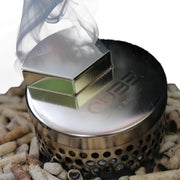 QUBE BBQ Smoker Box (Experience Kit with Pellets Included) - Barbecue Grilling Accessories, Add Smokey BBQ Flavor on Gas Grill or Charcoal Grills with This Stainless Steel Smoker Box - Grill Parts America