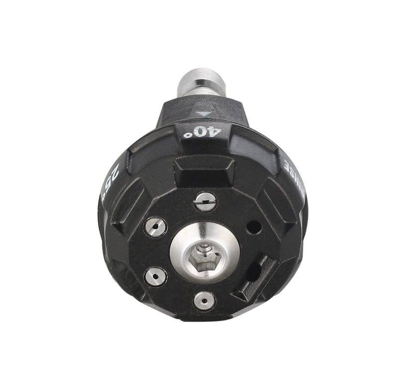 Meteor Blast 6 in 1 Quick Change over and Adjustable Pressure Washer Spray Nozzle, with 1/4in Plug Quick Connector, MAX 4000PSI for Pressure Washer - Grill Parts America