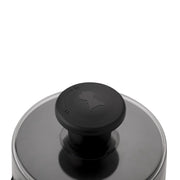 Weber Hamburger Press, for uniform burger patties, for preparing 200 & 120g patties, removable handle for easy storage, dishwasher safe - Black (6400) - Grill Parts America