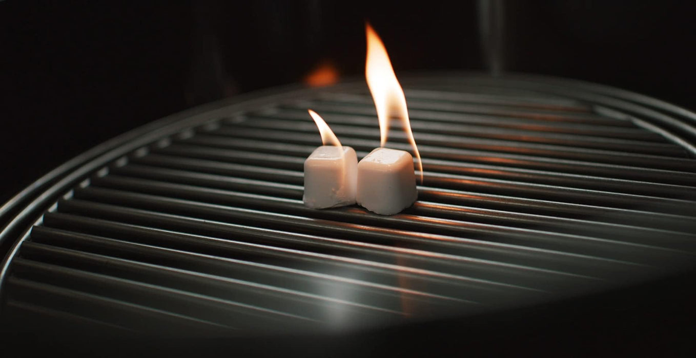 Weber Lighter Cubes, White, 24 Count(Pack of 4) - Grill Parts America