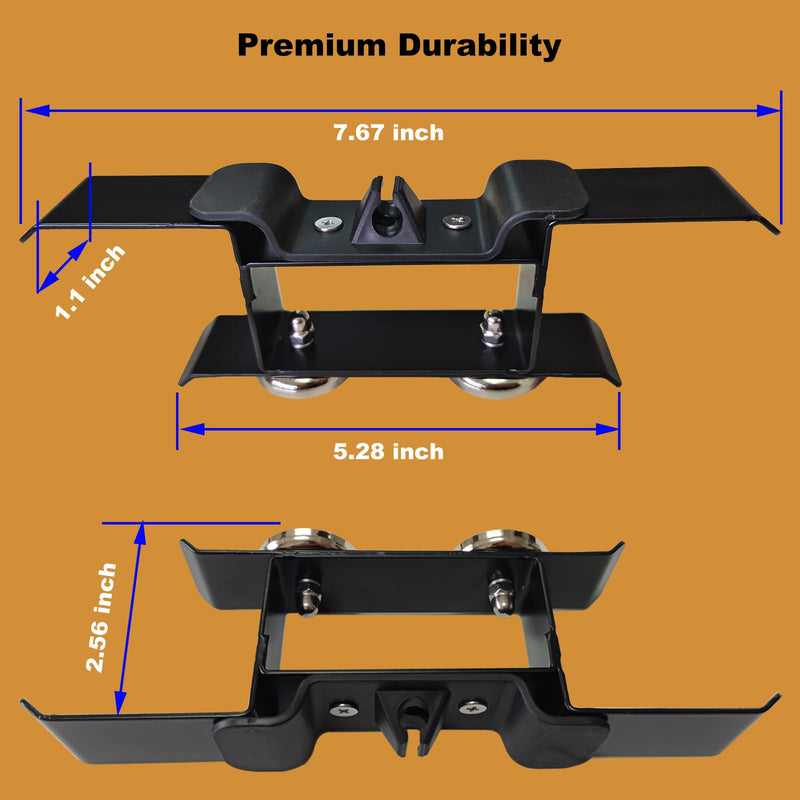 XOIEPZE Magnetic Cord Organizer, Keeping Cords Neat and Tangled Free, Strong Magnet, Metal Material, Compatible with Most Pellet Smokers, Applicable for Pit Boss Accessories, Traeger Accessories - Grill Parts America