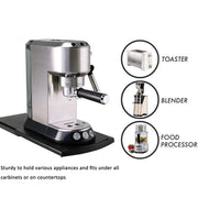 HauSun Handy Sliding tray Sliding Tray Mat for Coffee Maker,Kitchen Appliance Moving Caddy,Countertop Stoage for Air Fryer, Blender, Stand Mixer,Food Processors,2 Sets - Grill Parts America