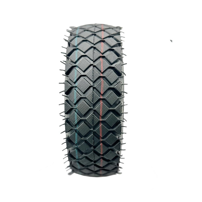 Risetosun 4.10-4 patio tire with inner tube set, black rubber tire and tube shown together