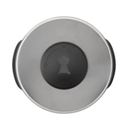 Weber Hamburger Press, for uniform burger patties, for preparing 200 & 120g patties, removable handle for easy storage, dishwasher safe - Black (6400) - Grill Parts America