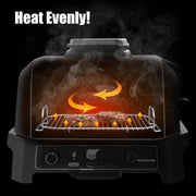 OG701 Smoke Rack for Ninja Woodfire OG701 Series, Replacement for Ninja OG701 OG751 7-in-1 Wood Fire Grill Air Fryer, Perfect Ninja OG700 Woodfire Grills Accessories, Stainless Steel Roast Rack - Grill Parts America