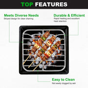 1 Pack Grill Grate Replacement, Steel Grill Grates for BBQ Parts [3.74 Inch]