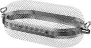 Rotisserie Grill Basket for Napoleon Grill 64000 BBQ Accessories Fit Most Spit Rods of Grills Rotisserie, Stainless Steel