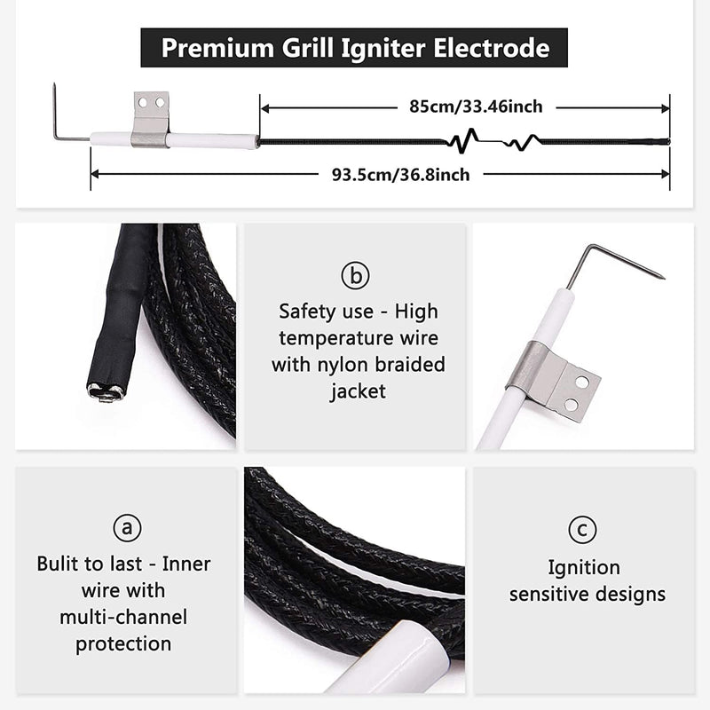Grill Replacement Parts for Nexgrill 720-0925S, 720-0864, 720-0864M Models. Grill Heat Plates, Burner Tubes for BBQ PRO 3 Burner Grill 122.20148511.