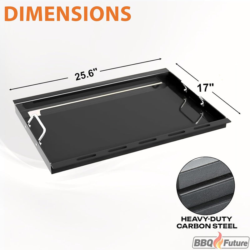 Full Size Griddle Insert with Spatula Set for Home Depot Nexgrill 5 Burner