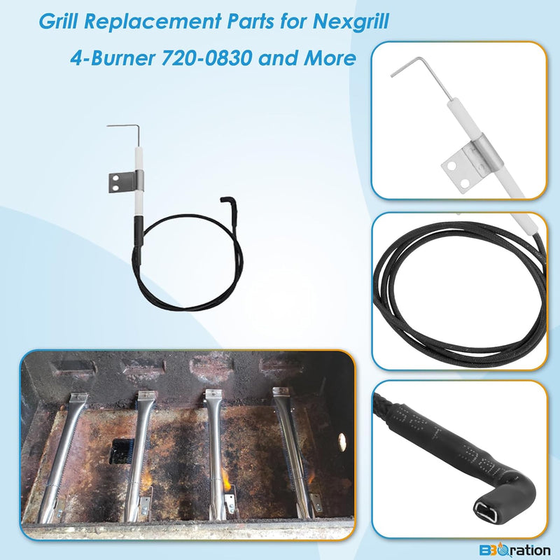 DHL-128-5Q Grill Igniters for Nexgrill 4 Burner 720-0830 720-0830H
