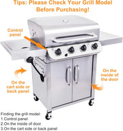 Heat Plates for Char-Broil Advantage 463344015 463432215
