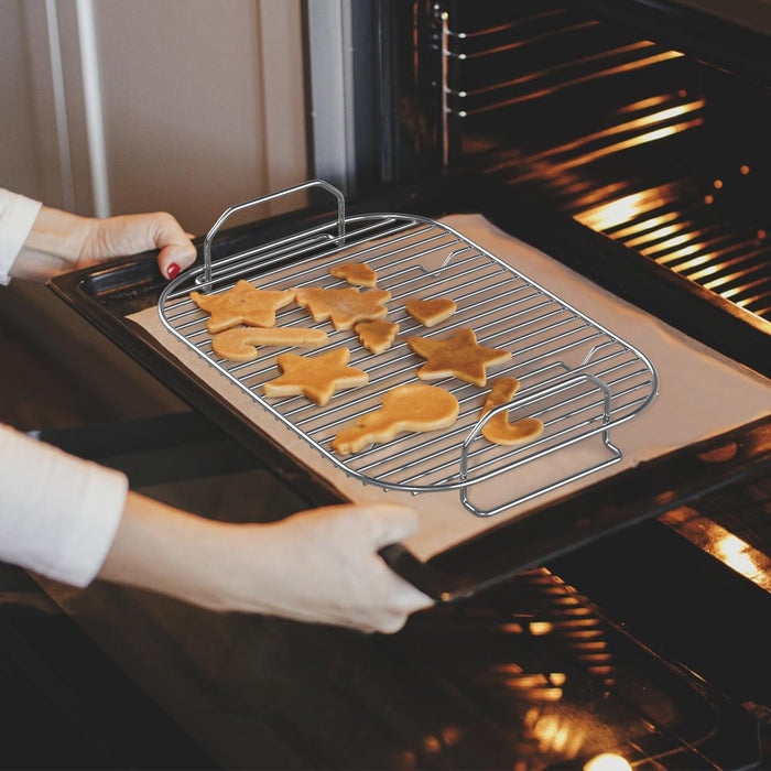 OG701 Smoke Rack for Ninja Woodfire OG701 Series, Replacement for Ninja OG701 OG751 7-in-1 Wood Fire Grill Air Fryer, Perfect Ninja OG700 Woodfire Grills Accessories, Stainless Steel Roast Rack - Grill Parts America