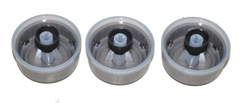 Weber 66753 3pk Control Knobs for Genesis II LX Series Grills - Grill Parts America