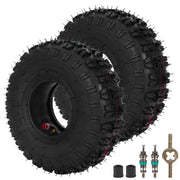 RUTU 4.10/3.50-4 patio tire and inner tube with TR87 bent valve stem