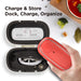 Kitchen Mama Orbit One Rechargeable Can Opener: Hands-Free Operation, Type-C Charging, Automatic Shut-Off, Smooth Edge, Professional-Grade Blade for Large Cans, Includes Elegant Storage Box (Red) - Grill Parts America