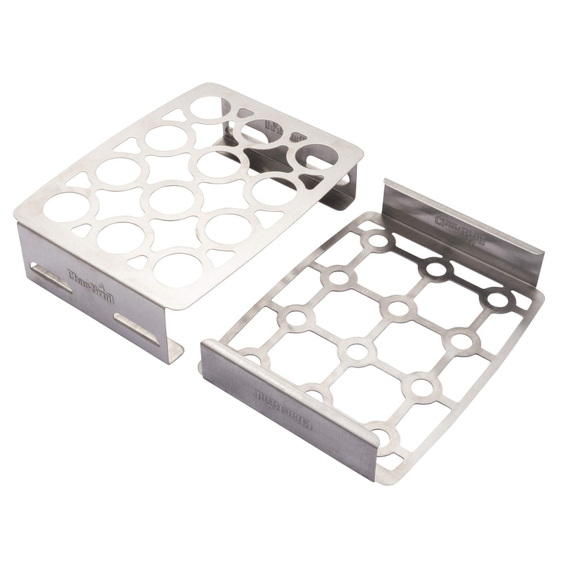 Char-Broil 6449407R04 Grill Plus Double Pepper Roaster, Stainless - Grill Parts America