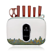 Charmline Smart Cutting Board Set, Chopping Board Self Cleaning Holder with Coded 3pcs Cutting Boards, 4 knives, Scissors and Knife Sharpeners, Smart Appliances gadgets for Kitchen - Grill Parts America