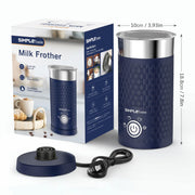 SIMPLETASTE Milk Frother, 4-in-1 Electric Milk Steamer, Automatic Warm and Cold Foam Maker and Milk Warmer for Latte, Cappuccinos, Macchiato - Grill Parts America