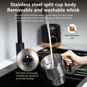 AMZCHEF 8-IN-1 Milk Frother and Steamer 550 Watts, 21 oz Split Stainless Steel Automatic Milk Steamer for Latte, Hot and Cold Milk Froth, Hot Milk, Chocolate Milk, Baby Food - Grill Parts America