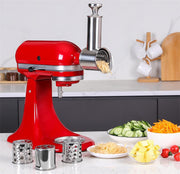Stainless Steel Slicer Shredder Attachment for KitchenAid Mixer, Cheese Grater, Food Slicer for KitchenAid Mixer, Accessories for Kitchenaid - Grill Parts America